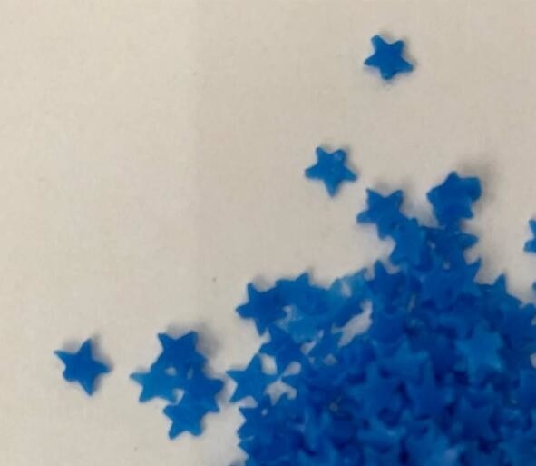 blue Star-Shaped Speckle for detergent powder making