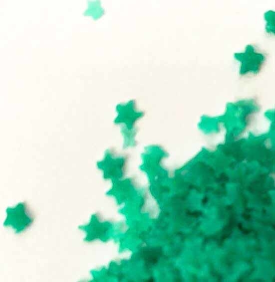 green Star-Shaped Speckle for detergent powder making