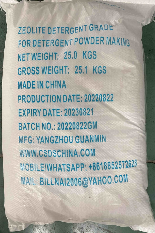 Form Powder Zeolite The Eco-Friendly Detergent Raw Material for and Eco-Friendly Cleaning Products